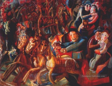 Russe œuvres - crêpe mardi maslenitsa 1914 Pavel Filonov russe